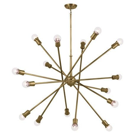 Armstrong 63" 16-Light Chandelier