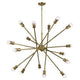 Armstrong 63" 16-Light Chandelier