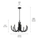 Kichler - Odensa 29.25" 8-Light Chandelier - Lights Canada