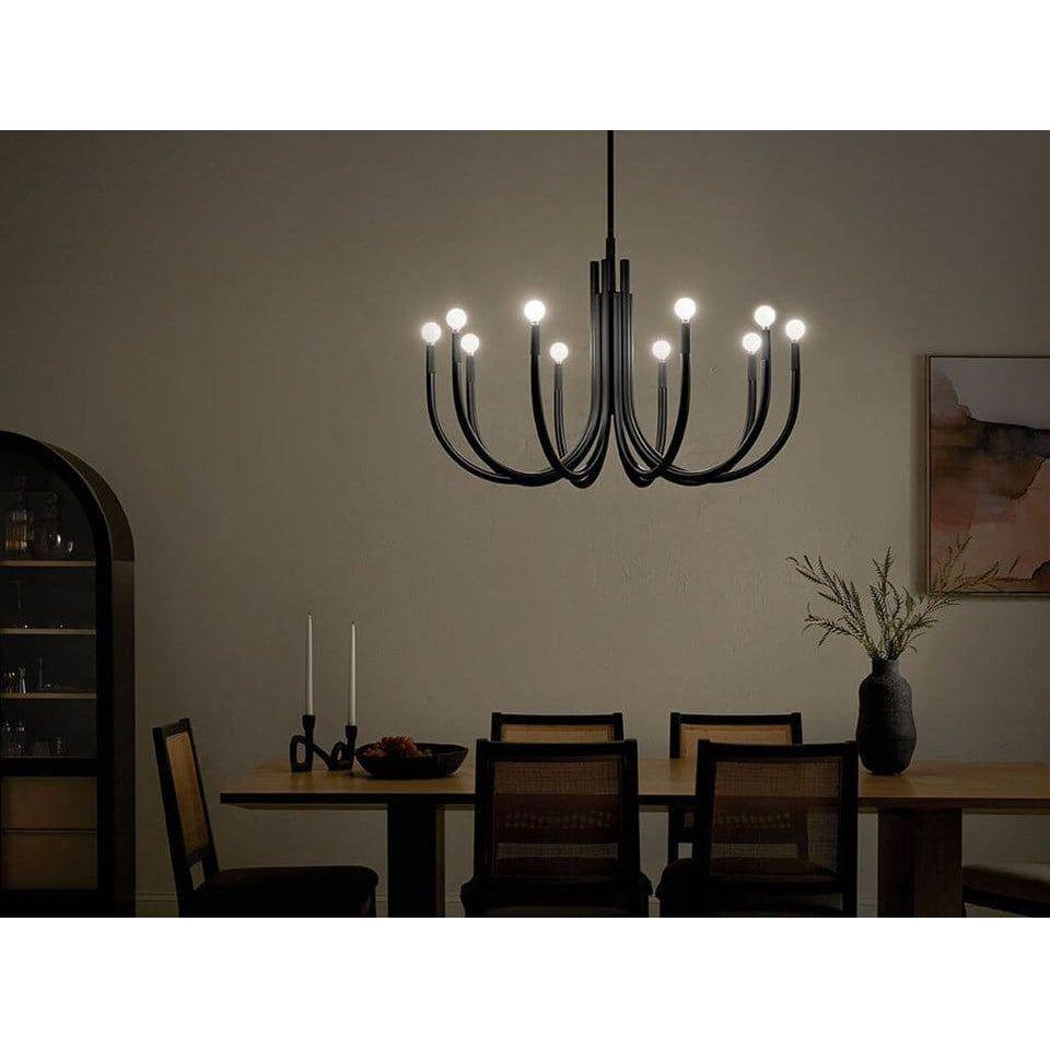 Kichler - Odensa 40.25" 10-Light Chandelier - Lights Canada