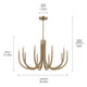 Kichler - Odensa 40.25" 10-Light Chandelier - Lights Canada