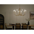 Kichler - Odensa 40.25" 10-Light Chandelier - Lights Canada