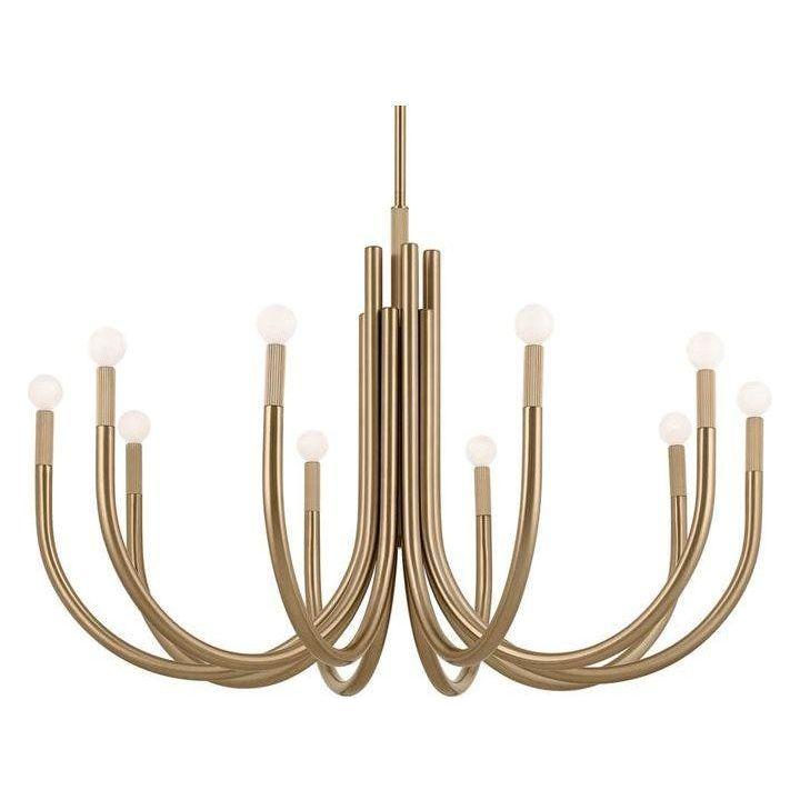 Kichler - Odensa 40.25" 10-Light Chandelier - Lights Canada