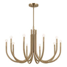 Kichler - Odensa 40.25" 10-Light Chandelier - Lights Canada