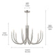 Kichler - Odensa 40.25" 10-Light Chandelier - Lights Canada