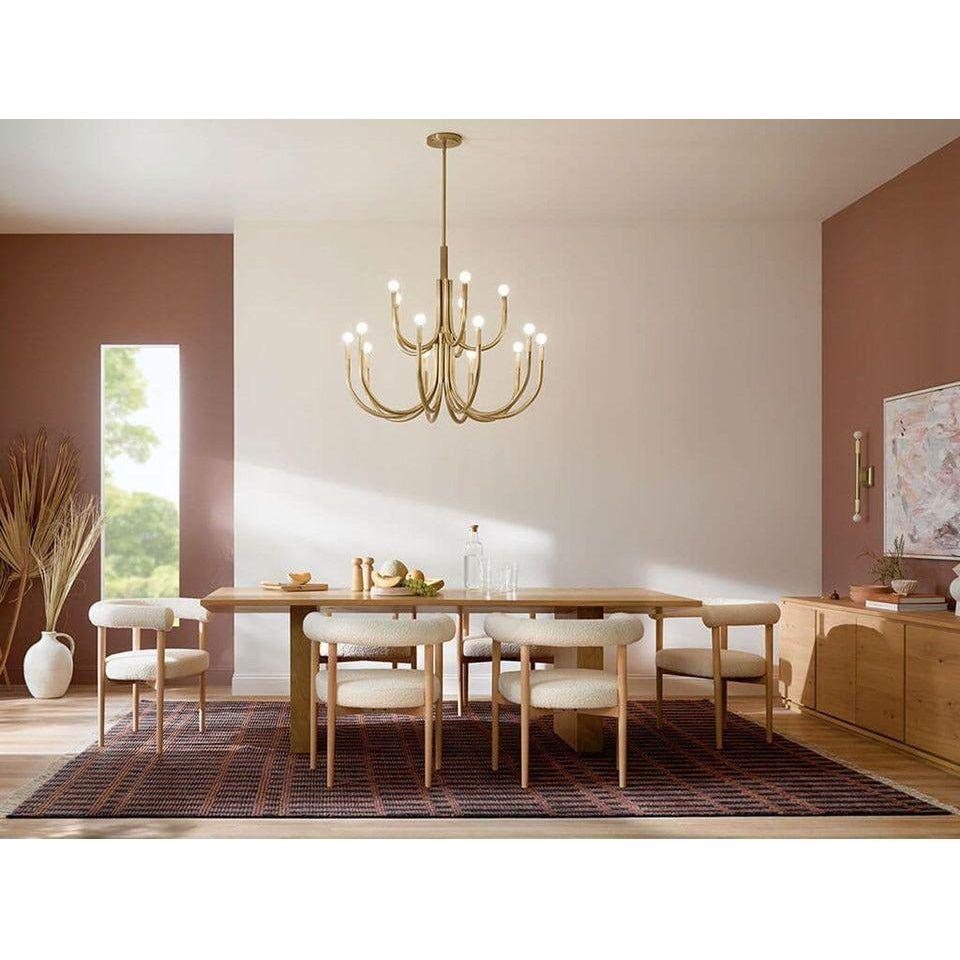 Kichler - Odensa 40" 15-Light Chandelier - Lights Canada