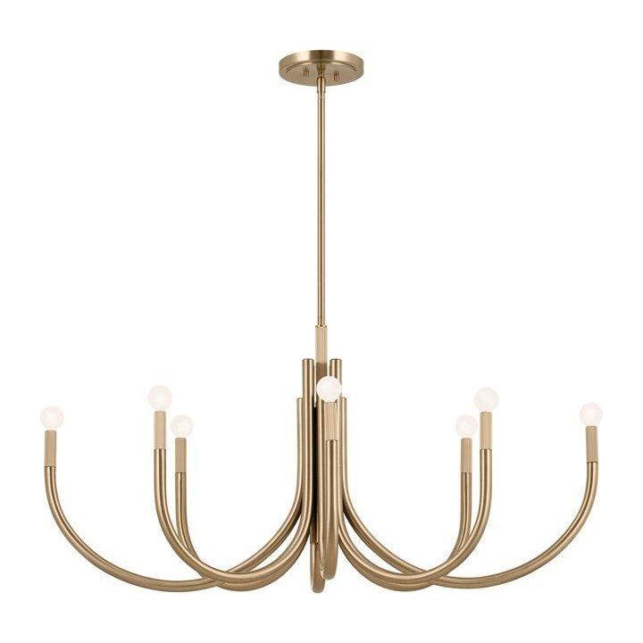 Kichler - Odensa 46" 8-Light Oval Chandelier - Lights Canada