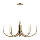 Kichler - Odensa 46" 8-Light Oval Chandelier - Lights Canada
