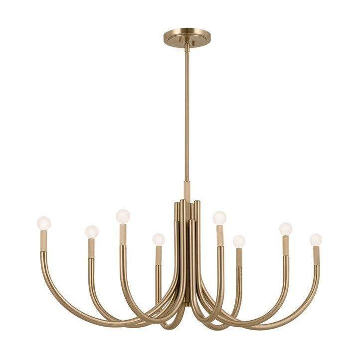 Kichler - Odensa 46" 8-Light Oval Chandelier - Lights Canada