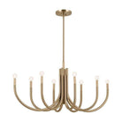 Kichler - Odensa 46" 8-Light Oval Chandelier - Lights Canada