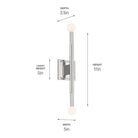 Kichler - Odensa 17" 2-Light Wall Sconce - Lights Canada