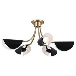 Kichler - Arcus 29.25" 5-Light Chandelier / Semi Flush Mount (Convertible) - Lights Canada