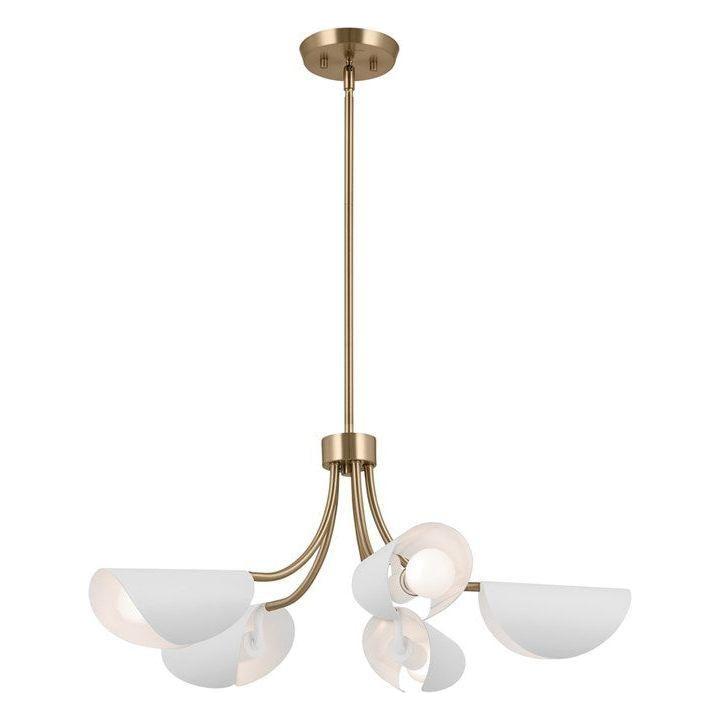 Kichler - Arcus 29.25" 5-Light Chandelier / Semi Flush Mount (Convertible) - Lights Canada