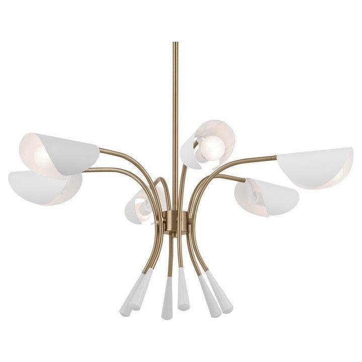 Kichler - Arcus 39.25" 6-Light Chandelier - Lights Canada