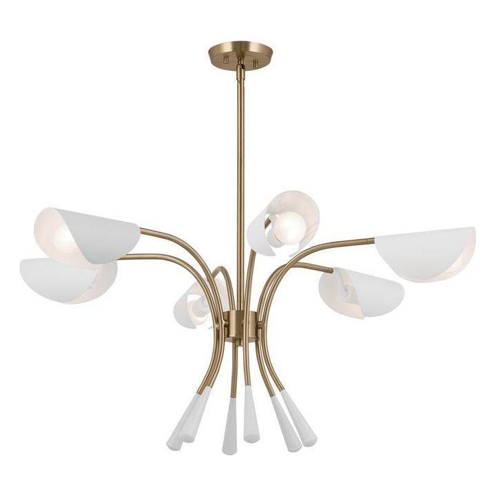 Kichler - Arcus 39.25" 6-Light Chandelier - Lights Canada