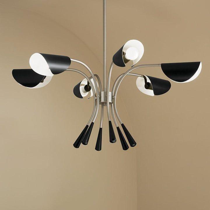 Kichler - Arcus 39.25" 6-Light Chandelier - Lights Canada