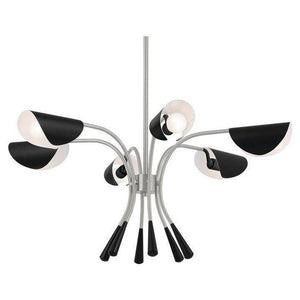 Kichler - Arcus 39.25" 6-Light Chandelier - Lights Canada