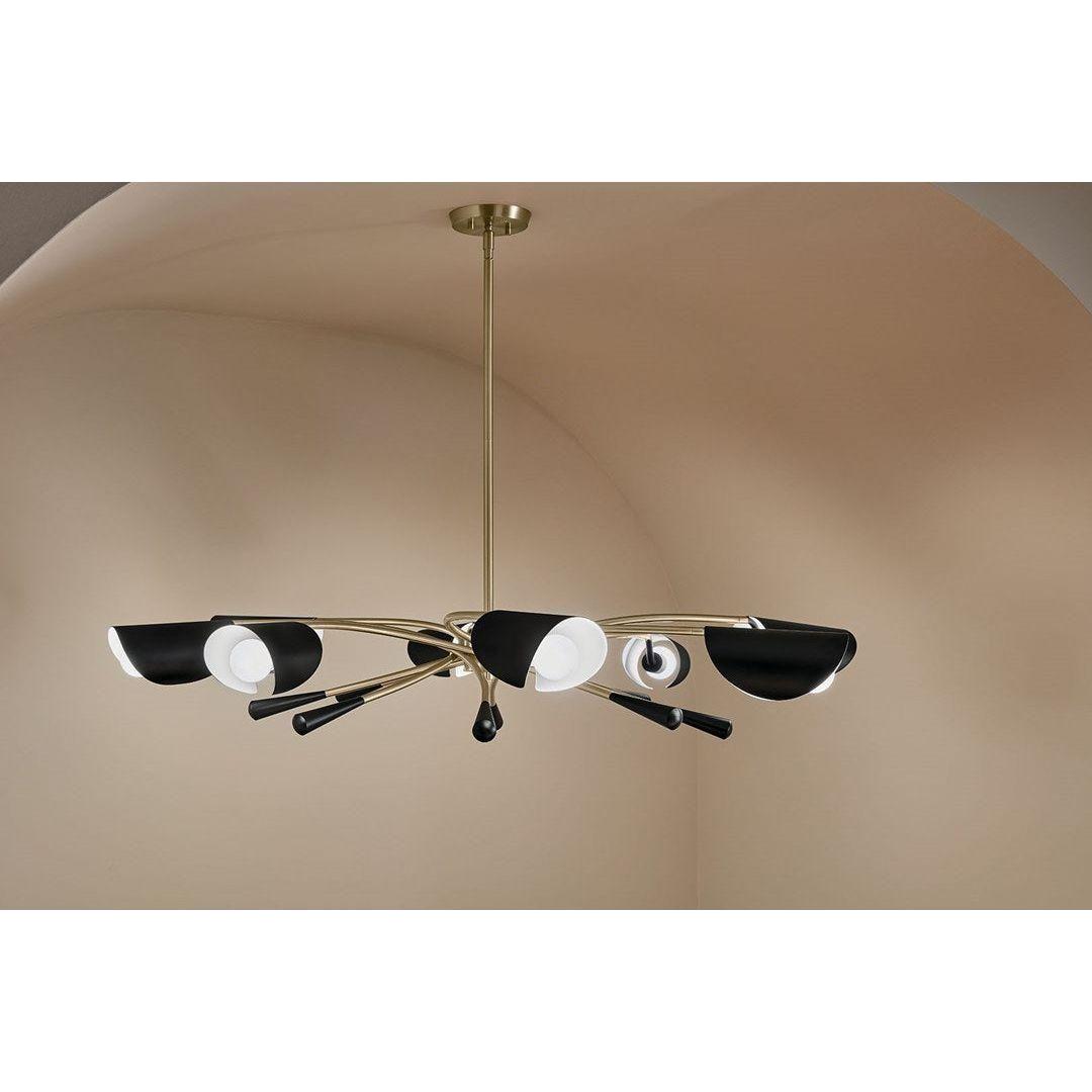 Kichler - Arcus 45.5" 8-Light Chandelier - Lights Canada
