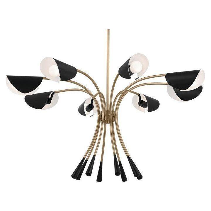 Kichler - Arcus 45.5" 8-Light Chandelier - Lights Canada