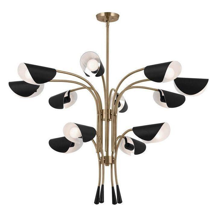 Kichler - Arcus 46.25" 12-Light Chandelier - Lights Canada