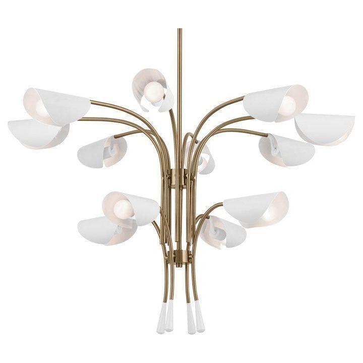 Kichler - Arcus 46.25" 12-Light Chandelier - Lights Canada