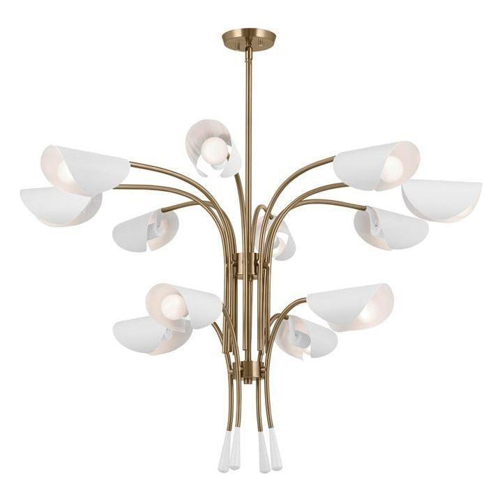 Kichler - Arcus 46.25" 12-Light Chandelier - Lights Canada