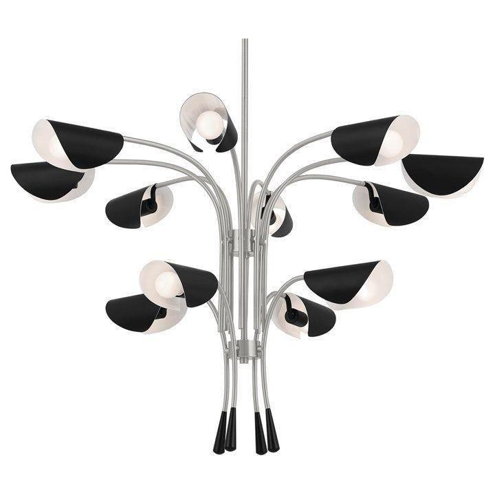 Kichler - Arcus 46.25" 12-Light Chandelier - Lights Canada