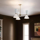 Kichler - Phix 30.75" 6-Light Chandelier - Lights Canada
