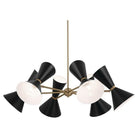 Kichler - Phix 38.75" 12-Light Chandelier - Lights Canada
