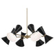 Kichler - Phix 38.75" 12-Light Chandelier - Lights Canada