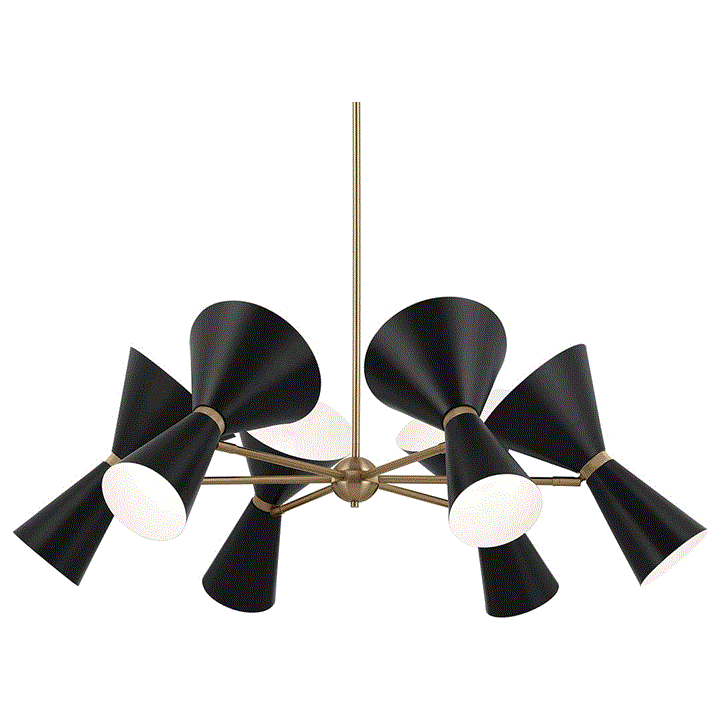 Kichler - Phix 38.75" 12-Light Chandelier - Lights Canada