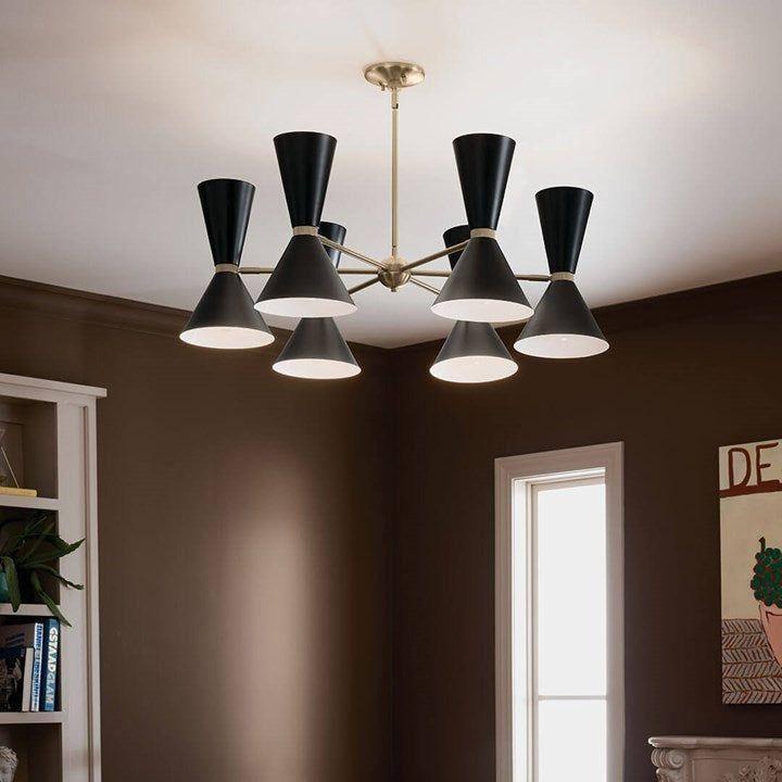 Kichler - Phix 38.75" 12-Light Chandelier - Lights Canada