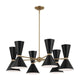Kichler - Phix 38.75" 12-Light Chandelier - Lights Canada