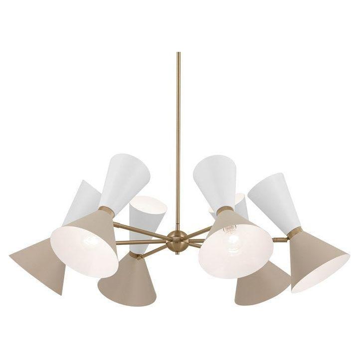 Kichler - Phix 38.75" 12-Light Chandelier - Lights Canada