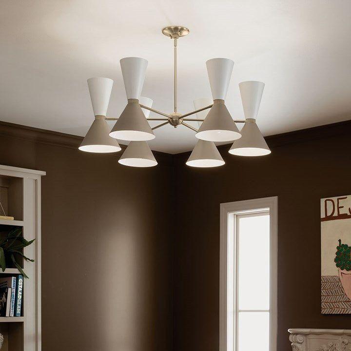 Kichler - Phix 38.75" 12-Light Chandelier - Lights Canada