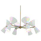 Kichler - Phix 38.75" 12-Light Chandelier - Lights Canada