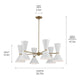 Kichler - Phix 38.75" 12-Light Chandelier - Lights Canada