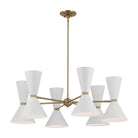 Kichler - Phix 38.75" 12-Light Chandelier - Lights Canada