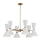 Kichler - Phix 38.75" 12-Light Chandelier - Lights Canada