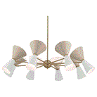 Kichler - Phix 48.75" 16-Light Chandelier - Lights Canada