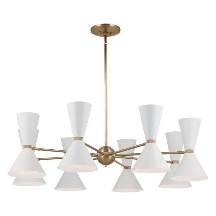 Kichler - Phix 48.75" 16-Light Chandelier - Lights Canada