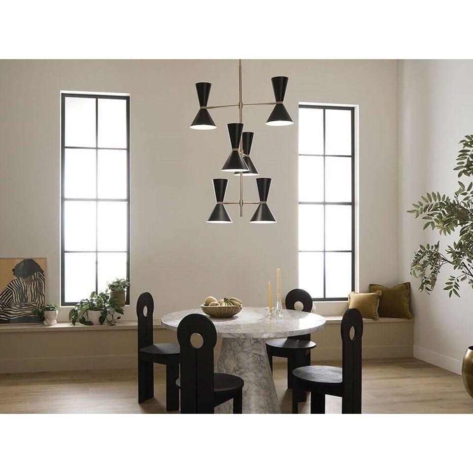 Kichler - Phix 50" 12-Light Foyer Chandelier - Lights Canada