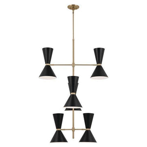 Kichler - Phix 50" 12-Light Foyer Chandelier - Lights Canada