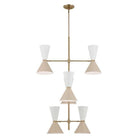 Kichler - Phix 50" 12-Light Foyer Chandelier - Lights Canada