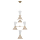 Kichler - Phix 50" 12-Light Foyer Chandelier - Lights Canada