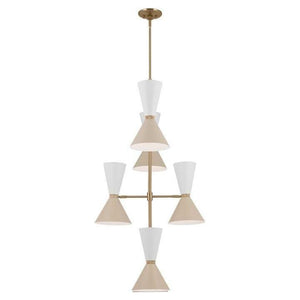 Kichler - Phix 50" 12-Light Foyer Chandelier - Lights Canada