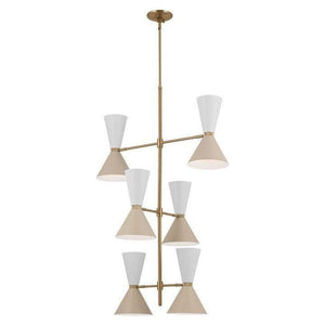 Kichler - Phix 50" 12-Light Foyer Chandelier - Lights Canada