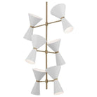 Kichler - Phix 50" 12-Light Foyer Chandelier - Lights Canada