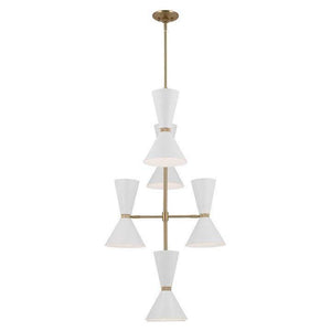 Kichler - Phix 50" 12-Light Foyer Chandelier - Lights Canada