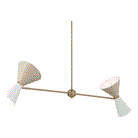 Kichler - Phix 48" 4-Light Linear Chandelier - Lights Canada